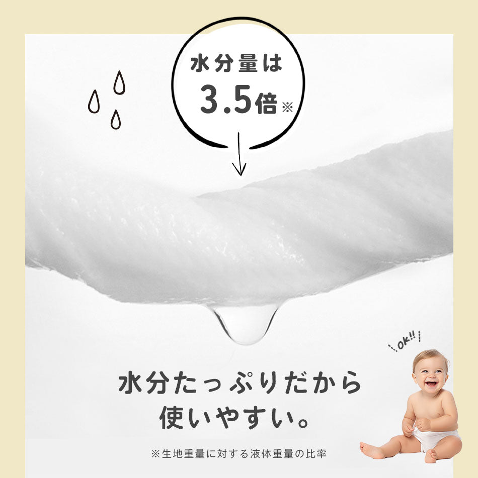 Hugmuu (ハグムー) おしりふき やわらか薄手タイプ 水分たっぷり 無添加 手口 蓋付き ウェットティッシュ 大容量 1500枚(125枚×12個セット)